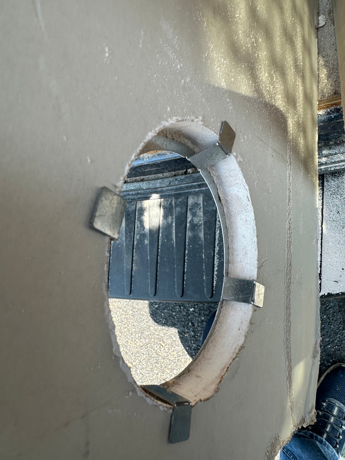 VTDD-701 metal escutcheon for 1/2" drywall