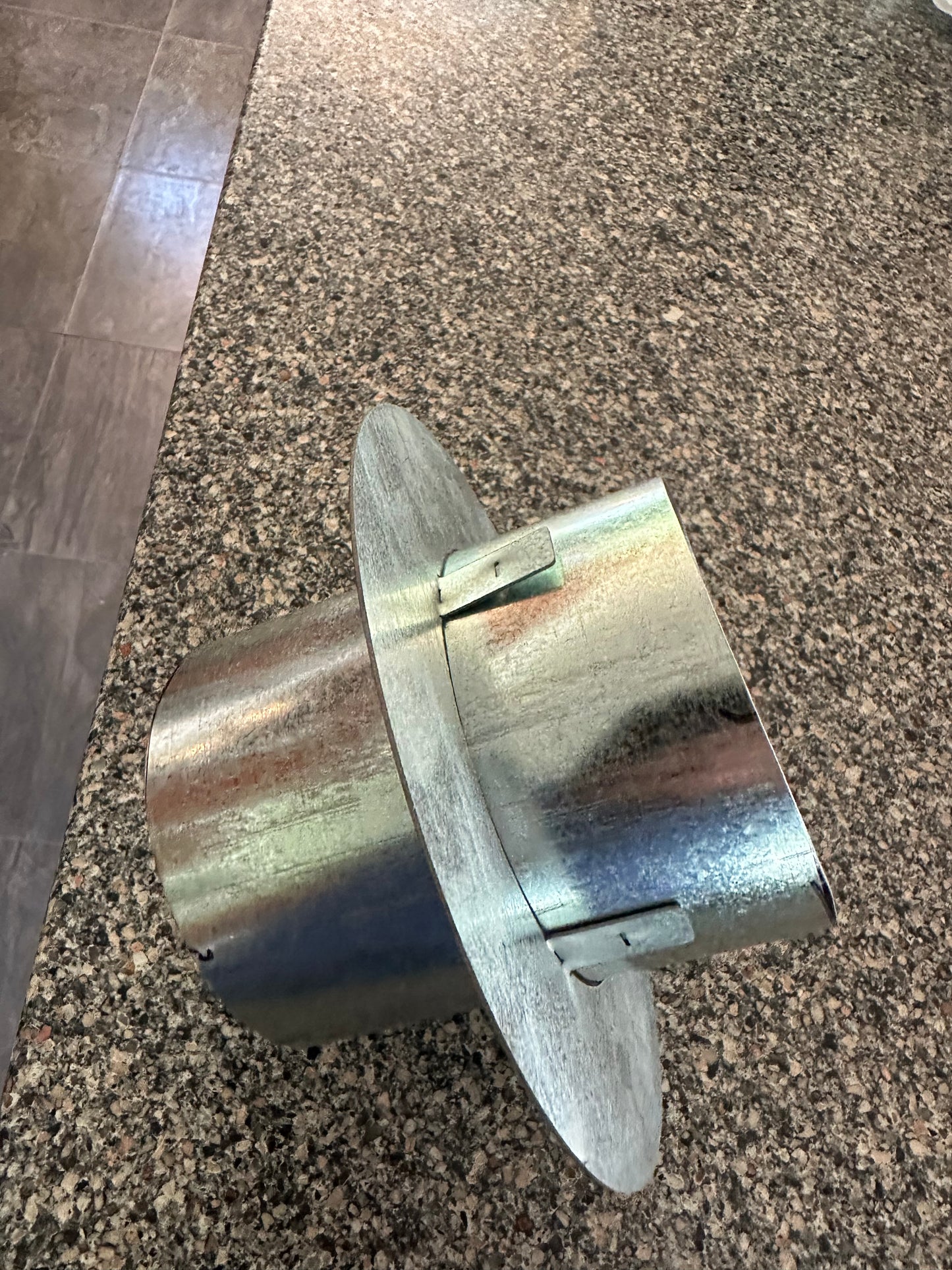 VTDD-701 metal escutcheon for 1/2" drywall