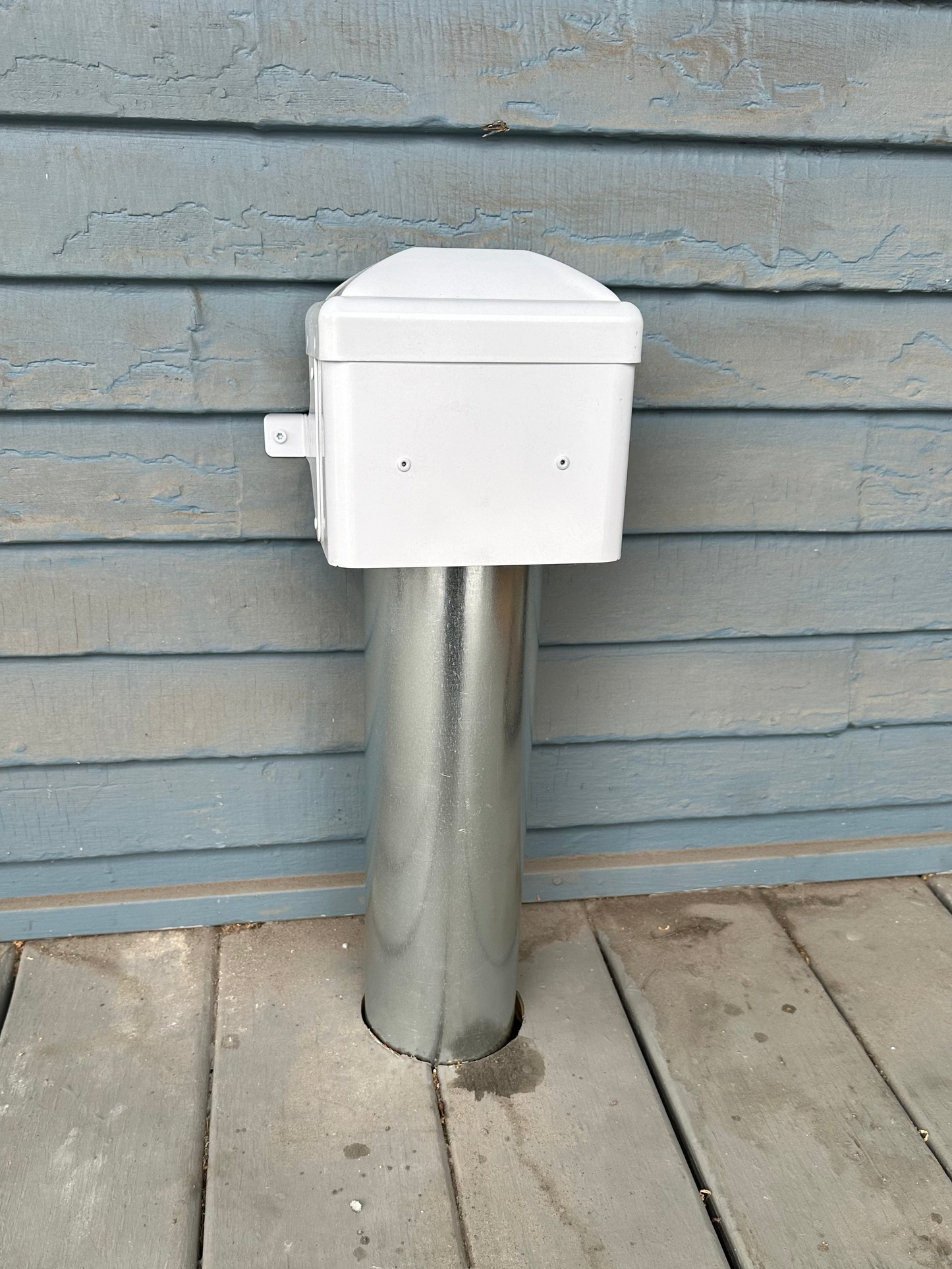 VTDD-704 Dryer vent vertical exhaust cover, white
