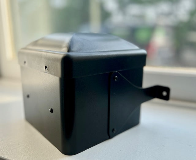 VTDD-703 Dryer vent vertical exhaust cover, black
